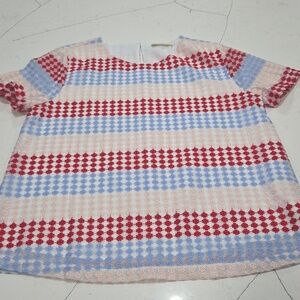 Hive & Honey Floral Embroidered Top SzL New Without Tag